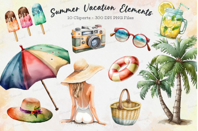 Summer Vacation Elements Bundle