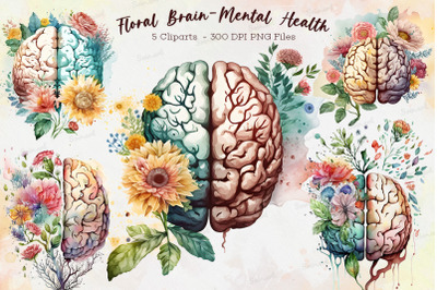 Floral Brain Mental Health Bundle