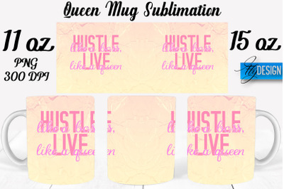 Queen Mug Sublimation | Coffee 11 Oz | 15 Oz Mug Sublimation