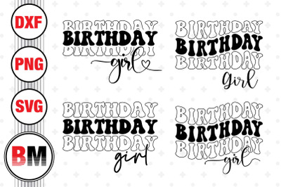 Birthday Girl SVG, PNG, DXF Files