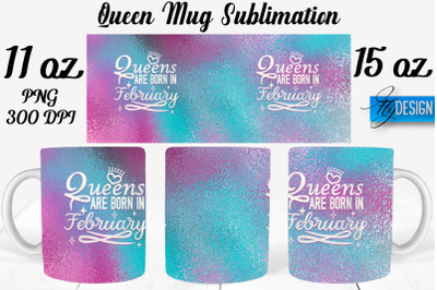 Queen Mug Sublimation | Coffee 11 Oz | 15 Oz Mug Sublimation