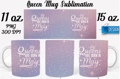 Queen Mug Sublimation | Coffee 11 Oz | 15 Oz Mug Sublimation