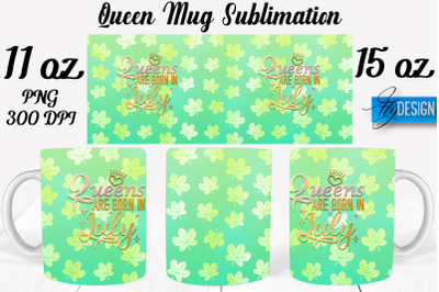 Queen Mug Sublimation | Coffee 11 Oz | 15 Oz Mug Sublimation