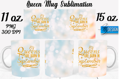 Queen Mug Sublimation | Coffee 11 Oz | 15 Oz Mug Sublimation