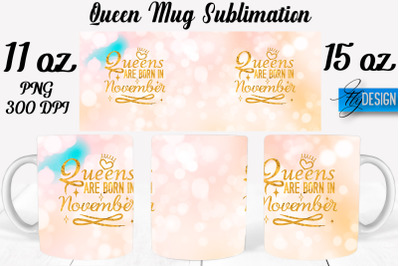 Queen Mug Sublimation | Coffee 11 Oz | 15 Oz Mug Sublimation