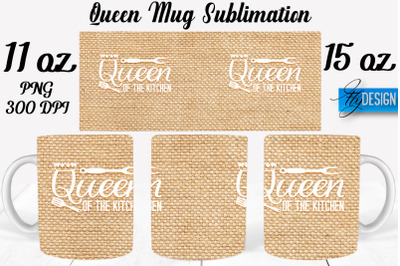 Queen Mug Sublimation | Coffee 11 Oz | 15 Oz Mug Sublimation