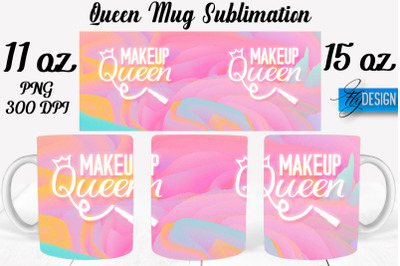 Queen Mug Sublimation | Coffee 11 Oz | 15 Oz Mug Sublimation