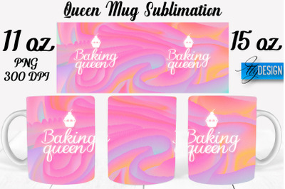 Queen Mug Sublimation | Coffee 11 Oz | 15 Oz Mug Sublimation