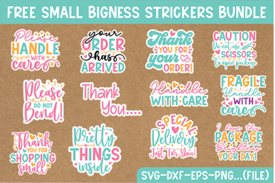 Small Business Sticker Bundle