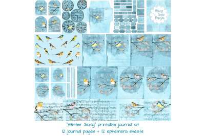 Winter Song Journal Kit