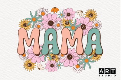 Mama Flower PNG Sublimaton