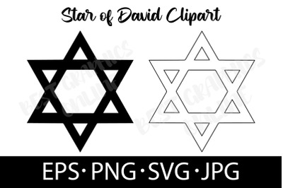 Star of David Cut File Kwanzaa Hanukkah SVG Vector Clipart