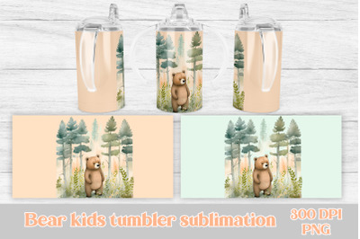 Sippy cup tumbler sublimation, Flower kids tumbler wrap By Svetana Studio