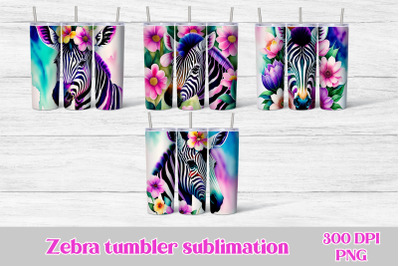 Zebra tumbler bundle | Animals tumbler
