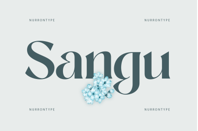 Sangu Sophisticated Serif