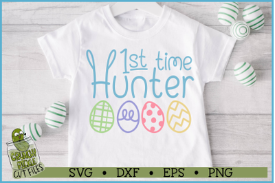 1st Time Hunter Easter SVG