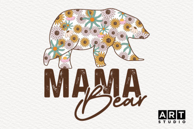 Mama Bear PNG Sublimation | Mama Sublimation