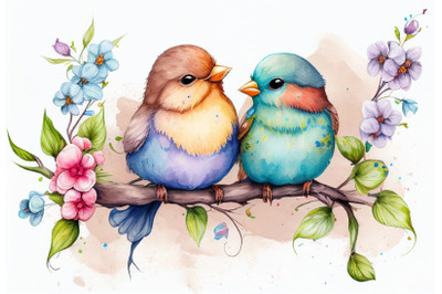 Colorful Spring Birds