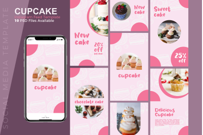 CupCake - Instagram Story Template