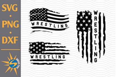 Wrestling Flag SVG, PNG, DXF Digital Files Include