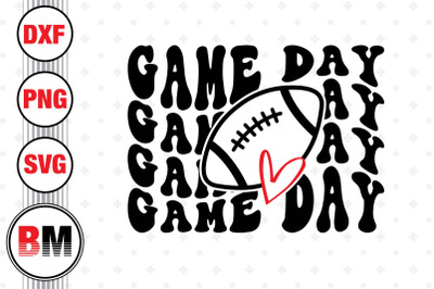 Game Day Football SVG, PNG, DXF Files