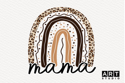 Mama Rainbow PNG Sublimation | Mothers Day