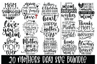 Mother&#039;s Day SVG Bundle