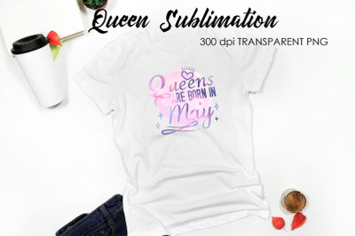 Queen Quotes Sublimation | Queen Design | Queen Sayings Design