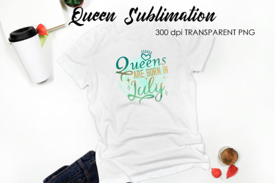 Queen Quotes Sublimation | Queen Design | Queen Sayings Design