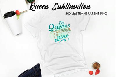 Queen Quotes Sublimation | Queen Design | Queen Sayings Design