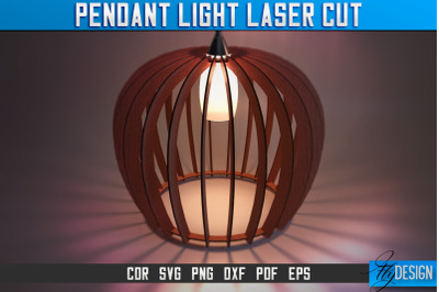 Pendant Light Laser Cut SVG | Pendant Light Laser Cut SVG Design | CNC