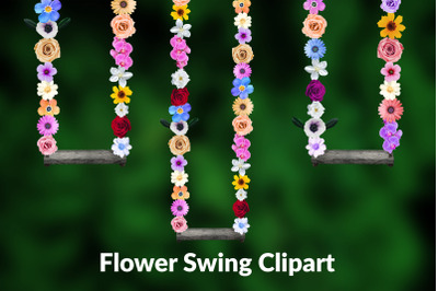 Flower Swing Clipart