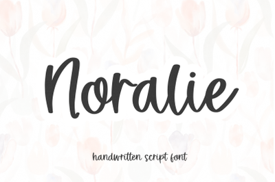 Noralie - Handwritten Script Font