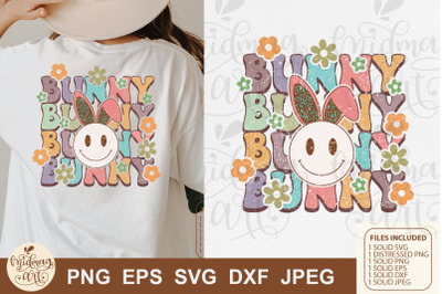 Bunny svg png sublimation&2C; distressed png sublimation