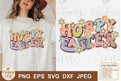 Hoppy easter svg png sublimation, distressed png sublimation