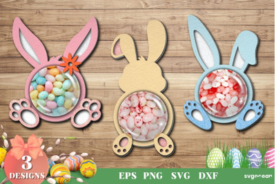 Easter Candy Dome SVG | Candy Holder