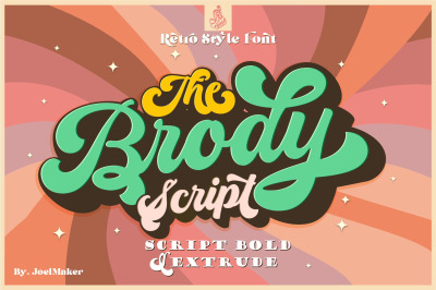 Brody Script &amp; Extrude