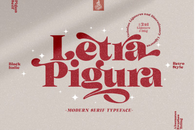 Pigura - Modern Serif Typeface
