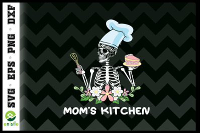 Mom&#039;s Kitchen Skeleton Mom Cooking