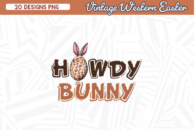 Howdy Bunny Western Easter Bunny Ears