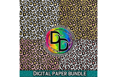 Leopard Digital Paper Bundle