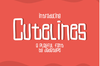 Cutelines Font