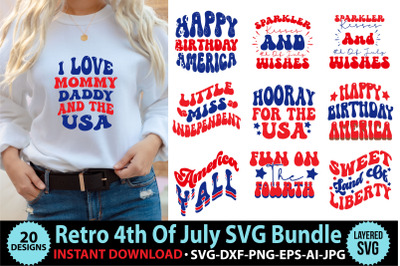 4th of July Bundle Svg, Patriotic Bundle Svg, Kids 4th of July