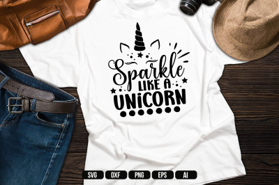 Sparkle Like a Unicorn SVG