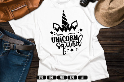 Unicorn Squad SVG