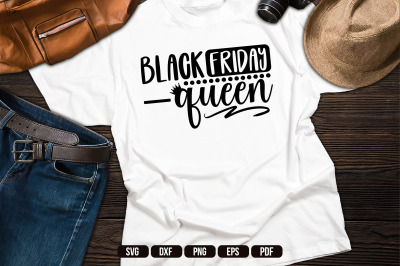 Black Friday Queen SVG