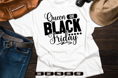 Queen Of Black Friday SVG