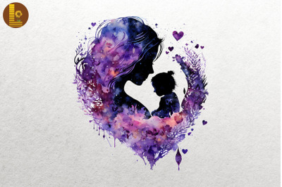 Beautiful Mother And Child Heart 8