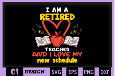 Retired Teacher and Love my Schedule