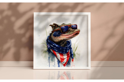 4th of July American Alligator